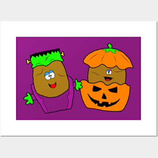 Halloween Buddies Posters and Art